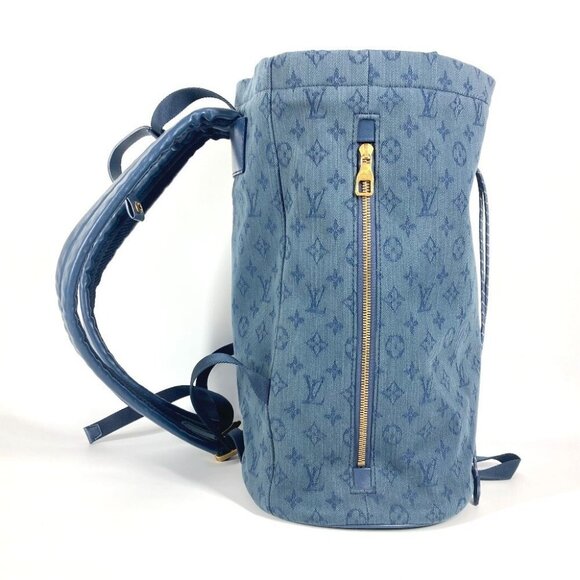 LOUIS VUITTON M44617 MonogramDenim chalk-Backpack Monogram Denim Canvas blue - Picture 7 of 13